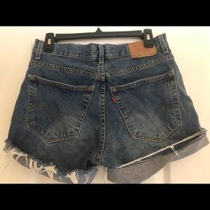 Vintage Levi’s Cutoff Denim Shorts